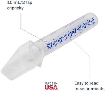 Ezy Dose Kids Oral Medicine Spoon, 10 mL Calibrated Dispenser, BPA-Free