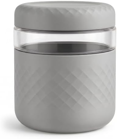 32 oz/4 Cup Glass Lunch Bowl Container with Lid, Leak & Spill Proof
