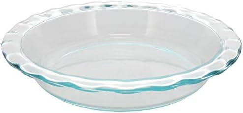 Pyrex Fluted Rim Glass Pie Plates (2-Pack) - Made in USA