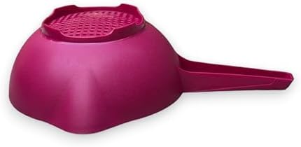 Tupperware 1 Quart Colander Strainer with Handle