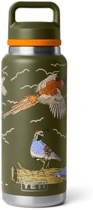 YETI Rambler 36 oz Bottle, Vacuum Insulated, Leakproof, Stainless Steel with Chug Cap