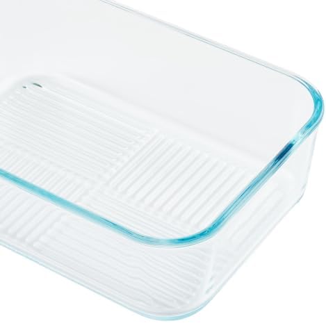 Glass Food Storage Containers with Lids - 18 Piece - 10.5 oz, 17.6 oz & 25.4 oz Sets Glass with BPA-Free Leak Resistant Stackable Lids - Microwave, Oven & Dishwasher Safe - Ideal for - Vanilla Mist