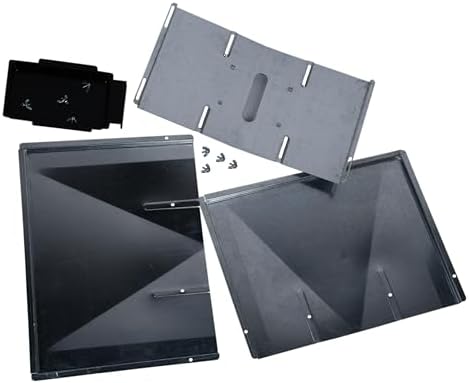 Replacement Grease Tray Set for Bbq Grill Models from Nexgrill, Dyna Glo, Kenmore, Backyard Grill, BHG, Uniflame and Others (20-23.5 inches)