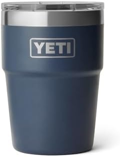 YETI Rambler 16 oz Stackable Tumbler, Vacuum Insulated, Stainless Steel with MagSlider Lid