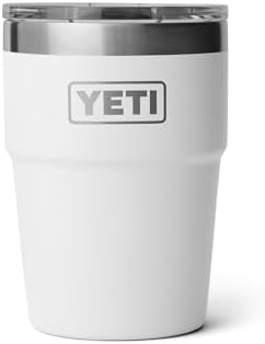 YETI Rambler 16 oz Stackable Tumbler, Vacuum Insulated, Stainless Steel with MagSlider Lid