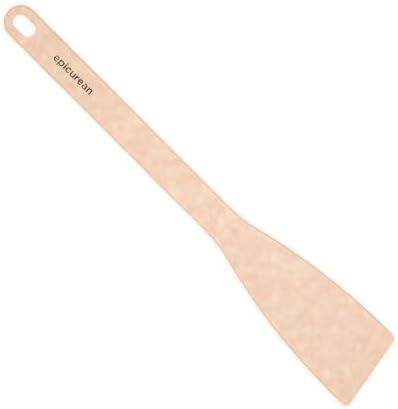 Epicurean Kitchen Series Utensils Angled Turner, Spatula and Saute Tool - Dishwasher Safe, Non-Toxic and Made in the USA,Natural
