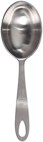 Lindy's MPC4 4-Piece Stainless Steel Measuring Scoop Set,Silver, 9 inches long