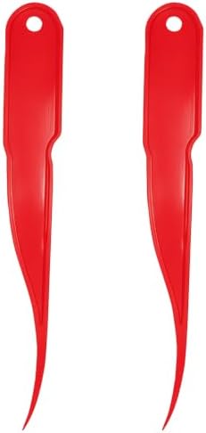 Shrimp Deveiner Tool Shrimp Peeler 2PCS Red Seafood Kitchen Tool Set