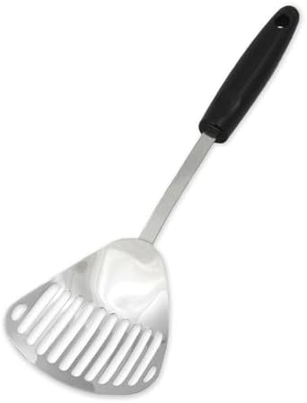 Chef Craft Select Slotted Sturdy Skimmer, 13 inch, Stainless Steel