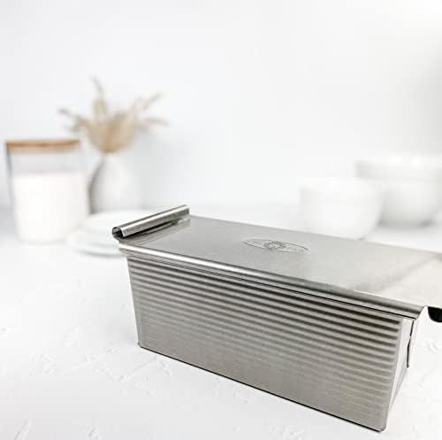 USA Pan Pullman Loaf Pan, 9 x 4 x 4, Aluminized Steel (Pack of 3)