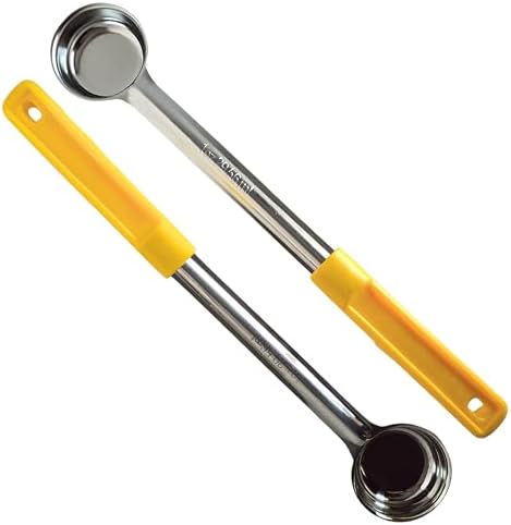 1 oz Solid Stainless Steel Portion Control Ladle Spoodle - [Pack of 2]