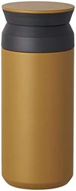 KINTO 20937 Travel Tumbler, 11.8 fl oz (350 ml), Coyote Vacuum Double Layer Construction, Heat and Cold Retention
