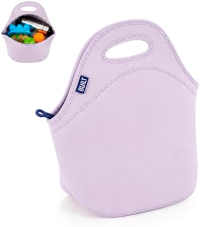 Built Gourmet Getaway Neoprene Lunch Bag, Large Capacity - Lavender