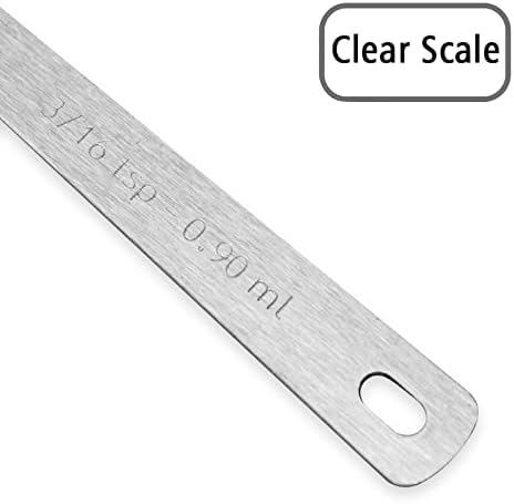 1PCS 3/16tsp(0.9ml) Tiny Measuring Spoon, Small Teaspoon for Tiny Amounts