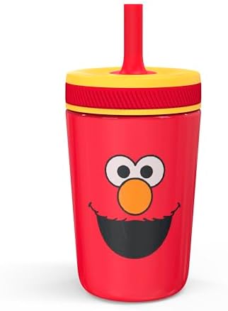Zak Designs Sesame Street Kelso 12oz Stainless Steel Leak-Proof Toddler Cup