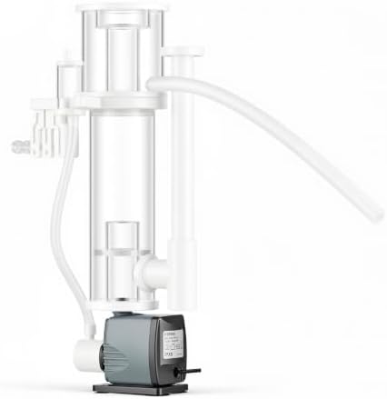 VEVOR Protein Skimmer for 20-30 Gal Saltwater Aquarium Hang On with DC Pump, Protein Skimmer with DC Pinwheel Pump, Adjustable Control, for 20-30 Gallon Small Saltwater Aquariums & Reef Tank Fish Tank