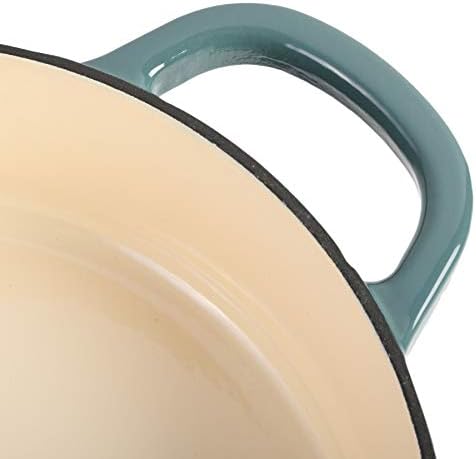 Crock-Pot Crock Pot Artisan Enameled Cast Iron Braiser W/Lid, 5 Quart, Slate Gray (Pack of 2)