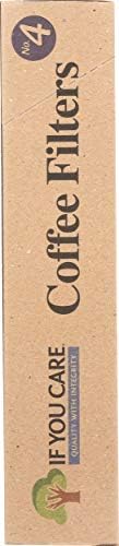 If You Care # 4 Cone Shaped Unbleached All Natural Compostable Coffee Filters, 100 Count (Pack of 1), Chlorine Free