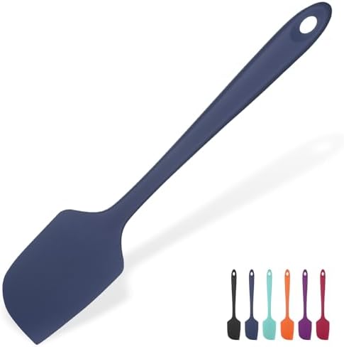 U-Taste Silicone Large Spatula, 600ºF High Temp, 11.38in, Midnight Blue