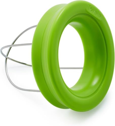 Tovolo Kiwi Peeler and Slicer - 2-in-1 Fruit Prep Tool for Quick Meal Prep & Healthy Eating, Easy Grip Handle, Durable Stainless Steel, BPA-Free, Dishwasher Safe