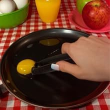 The Original Egg Tool. Engineered to instantly pick up that nasty glob of chalaza membrane off egg yolks. Picks up broken eggshell fragments with ease. Essential Kitchen Tool for food competitions.