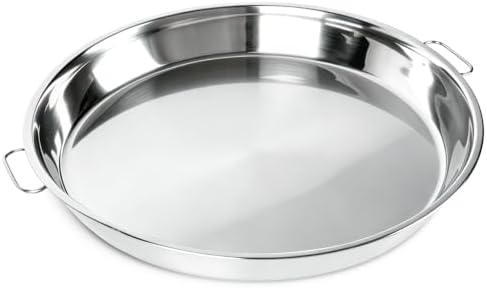 18" Drip Pan for Big Green Egg XLarge Accessories BGE XL Replacement Parts | Stainless Steel, 18 inch