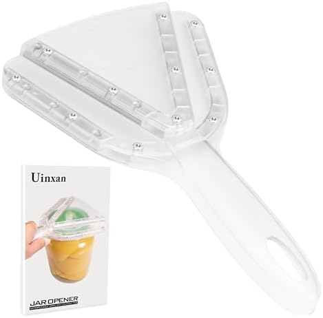 Uinxan Patented Jar Opener, Ideal for Weak Hands & Seniors with Arthritis