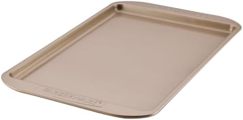 Farberware Nonstick Bakeware 10 x 15" Cookie Pan, Metal Baking Pan, Mocha