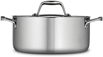 Tramontina Signature Tri-Ply Clad Stainless Steel 5-Quart Dutch Oven Pot