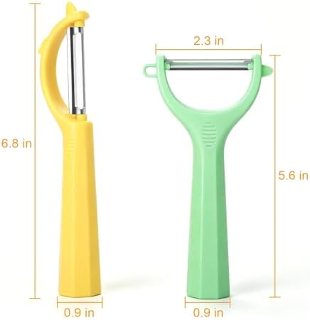 2PCS Vegetable Fruit Peeler & Y Potato Peeler