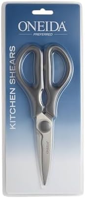 Oneida Preferred Stainless Steel Kitchen Shears and Utility Scissors – Durable Multipurpose Kitchen Tool for Cutting Meat, Herbs & Packaging