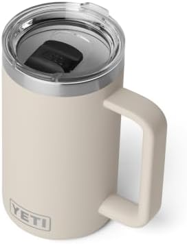 YETI Rambler 24 oz Ceramic Lined Stackable Mug, Cape Taupe