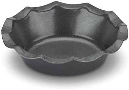 Cuisinart 4 Piece Fluted Tartlet Pan Set, Mini, Steel Gray