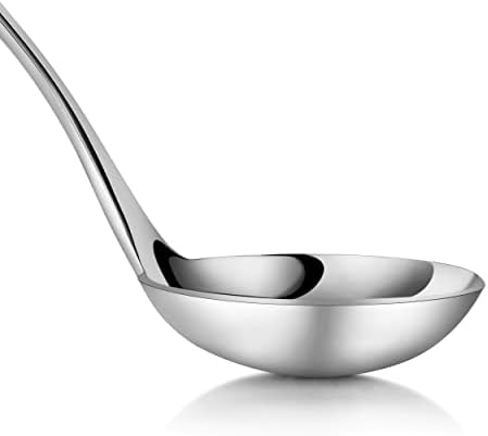 KEAWELL Austin 2-Piece 7.6-Inch 18/10 Stainless Steel Gravy Ladle Set (2)