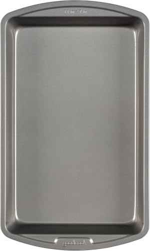 Good Cook Everyday Baking Pan with Scratch-Resistant Metal-Utensil Safe Nonstick, 7 x 11-Inch, Gray (Pack of 12)