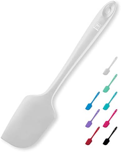 DI ORO Large Silicone Spatula - 600F Heat Resistant, Stone