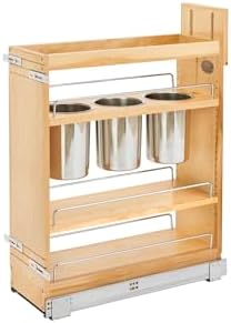 Rev-A-Shelf Pullout Organizer w/Soft-Close, Min Cabinet Opening 8.5" W