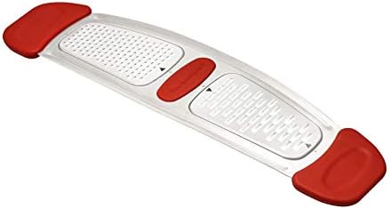 Rachael Ray Multi Stainless Steel Grater, Red Small