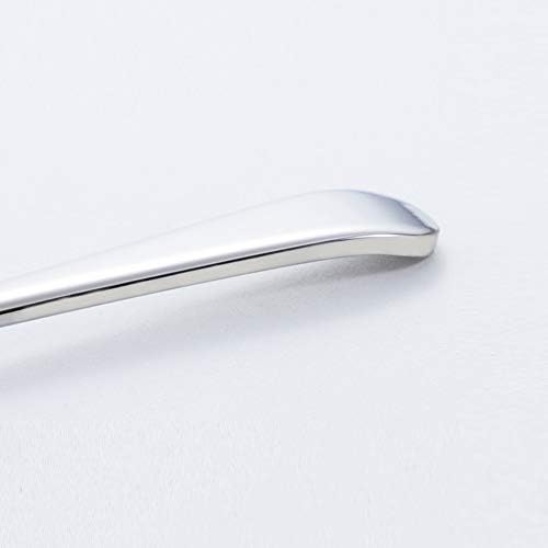 HOOYE 7.6'' Gravy Ladle Sauce Soup Spoon Heavy Duty 18/10 Stainless Steel for Small Dishes (2 pcs)