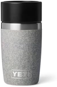 YETI Rambler 8 oz Travel Bottle, Stainless Steel, Vacuum Insulated with Leakproof Commuter Cap, Riverhead Green