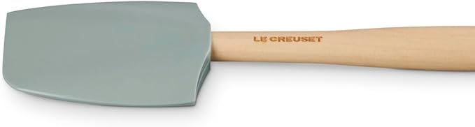 Le Creuset Silicone Craft Series Medium Spatula, 11 1/8" x 2 1/4", Sea Salt