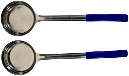 8 oz Solid Stainless Steel Portion Control Ladle Spoodle - [Pack of 2]