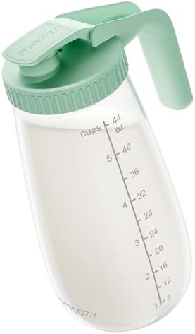 Momcozy Breast Milk Pitcher, Glass Storage Container Wide Mouth, 48oz 1pc