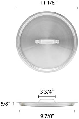 Thunder Group 12 Quart Aluminum Stock Pot