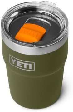YETI Rambler 16 oz Stackable Tumbler, Vacuum Insulated, Stainless Steel with MagSlider Lid
