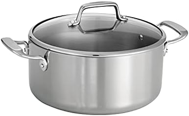 Tramontina Boston Tri-Ply Clad Stainless Steel 5-Quart Dutch Oven Pot