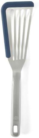 Calphalon Prime Slotted Turner, Kitchen Flipping Spatula, Slotted Fish Turner, Stainless Steel Slotted Spatula Heat-Resistant, Durable Kitchen Tool for Cooking, Flipping Fish and Serving