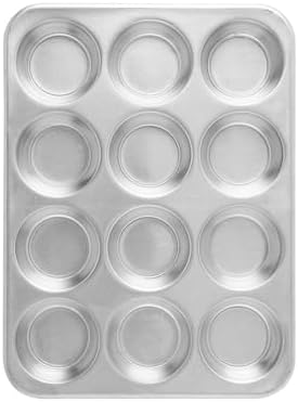 Nordic Ware Natural Aluminum Commercial Muffin Pan, 12 Cup
