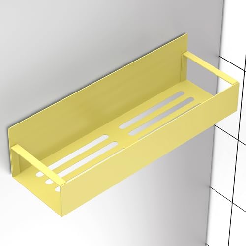 HuggieGems Metal Magnetic Spice Rack for Refrigerator Yellow, 4 Pack