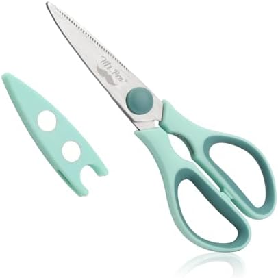 Mr. Pen- All Purpose Kitchen Shears with Protective Sheath, 8 Inch